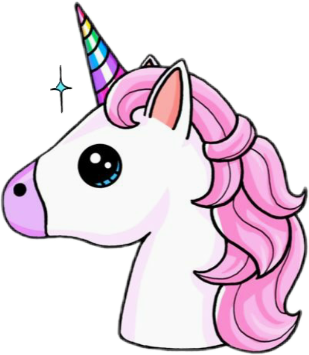 #freetoedit#tumblr #unicorn #magic #kawaii #cute<br># - Imagens De Unicórnio Kawaii (602x692)