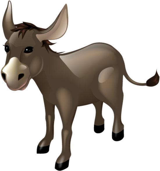 Free Horse Clipart Graphics - Mule Clipart (600x600)