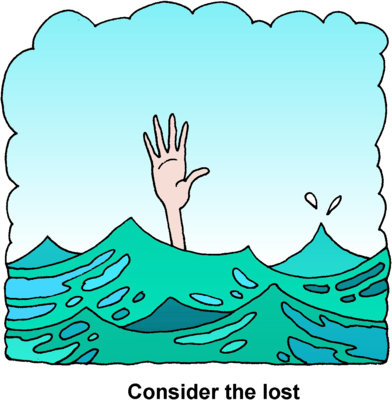 Person Drowning Clipart - Clip Art Drowning (392x400)