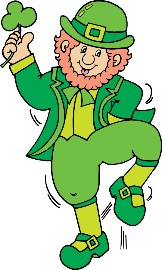 Leprechaun Beer Clipart St Patrick - Leprechaun Clipart (538x893)