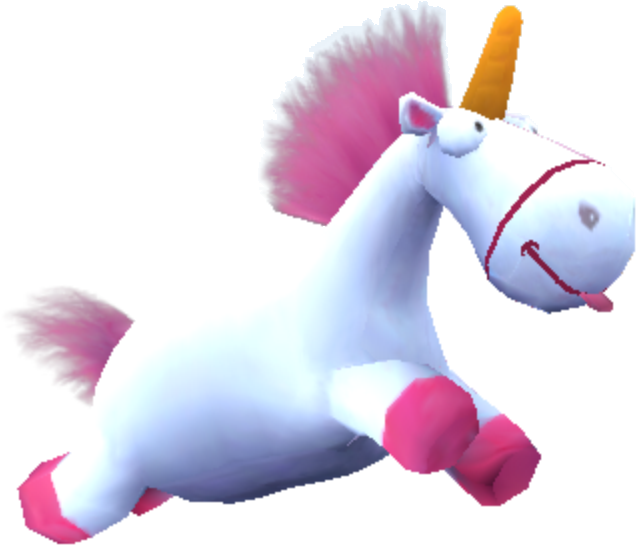 Despicable Me Unicorn Clipart - Minion Rush Fluffy Unicorn (722x775)