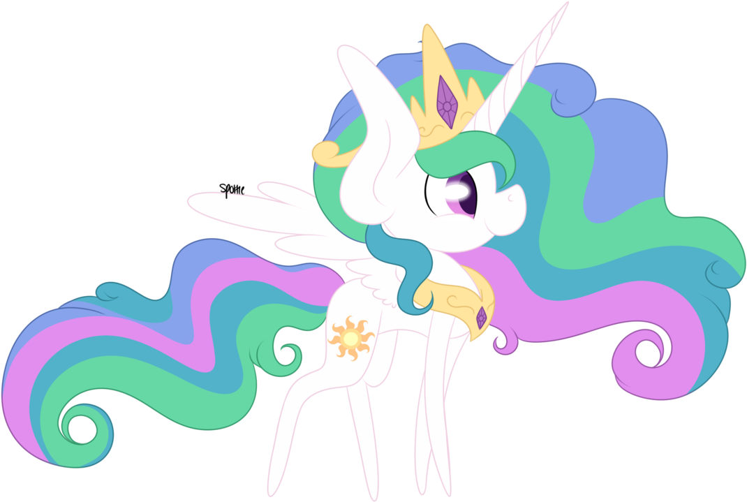 Unicorn Clipart Chibi - Chibi Cute Anime Unicorn (1084x737)