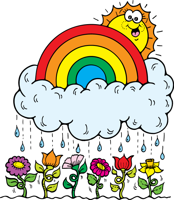 May April Clip Art Clipart - April Clipart (590x679)