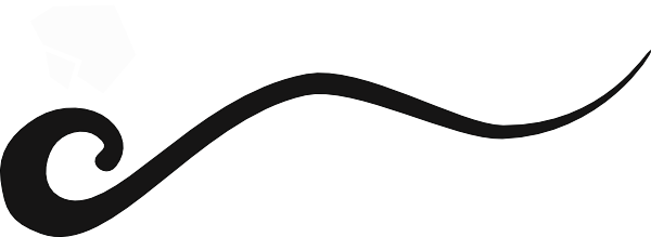 Waves Black And White Black Wave Clipart - Wave Line Clip Art (600x219)