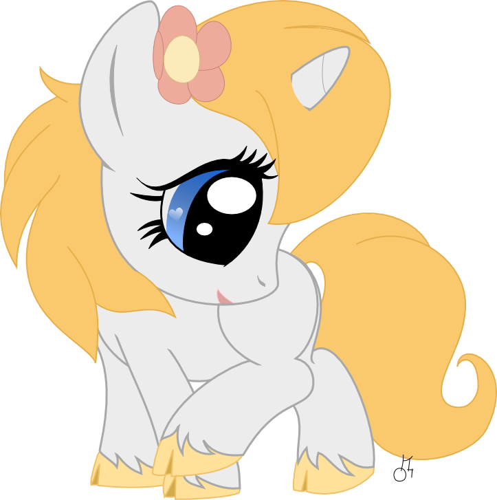 Unicorns By Ekn - Cute Baby Unicorns (723x727)