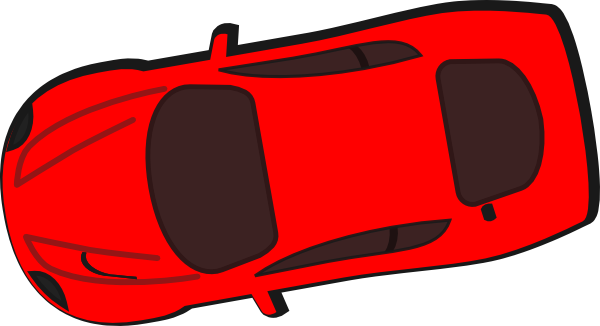 45 Top View Of Car Clipart Images - Car Top Image Filetype Png (600x326)