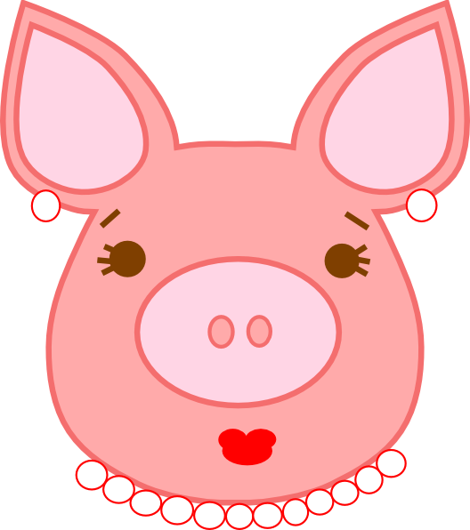 Pig Clip Art - Clip Art (528x596)