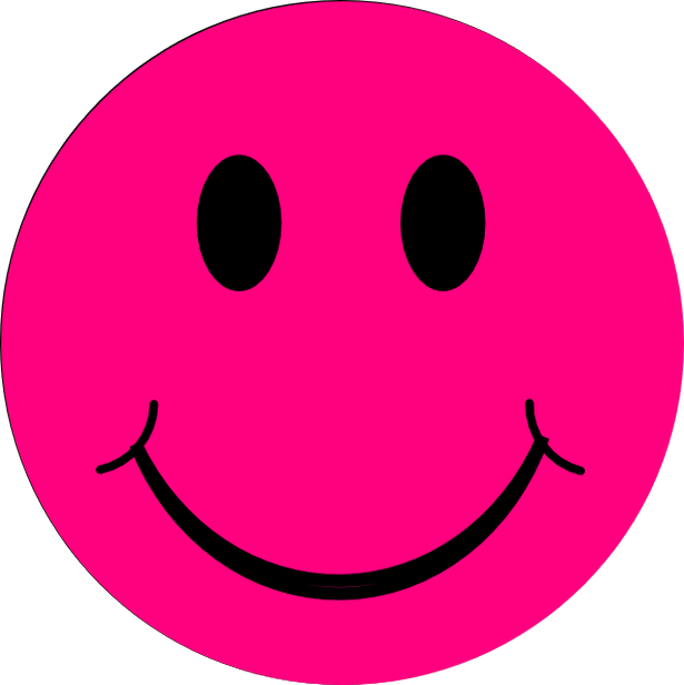 Happy Face Clip Art Smiley Face Clipart Image 1 - Portrait Of A Man (615x616)
