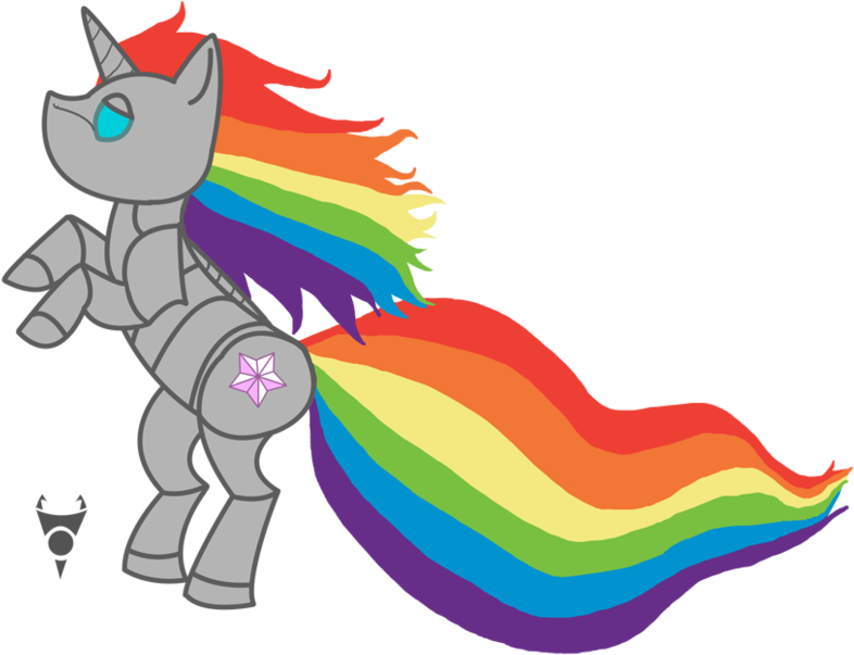 Robot Unicorn Pony By Tombstone On Clipart Library - Robot Unicorn Attack (900x616)
