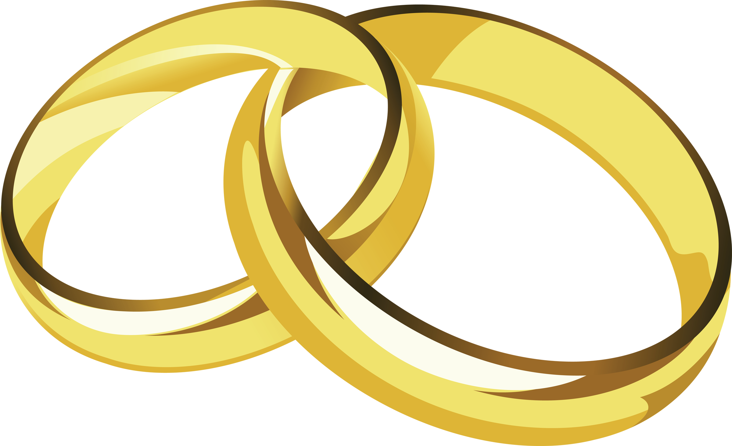 Wedding Ring Clip Art Pictures Free Clipart Images - Rings Vector (2400x1463)