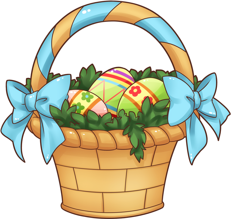 Fruit Basket Clipart Free Download Clip Art On - Easter Basket Clip Art (800x869)
