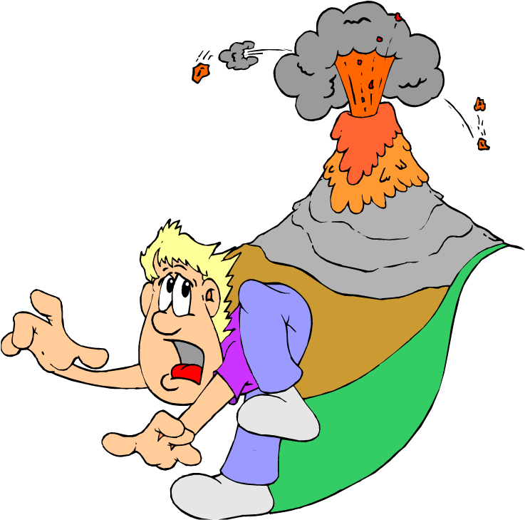Volcano Clip Art Free Free Clipart Images - During Volcanic Eruption Clipart (750x744)