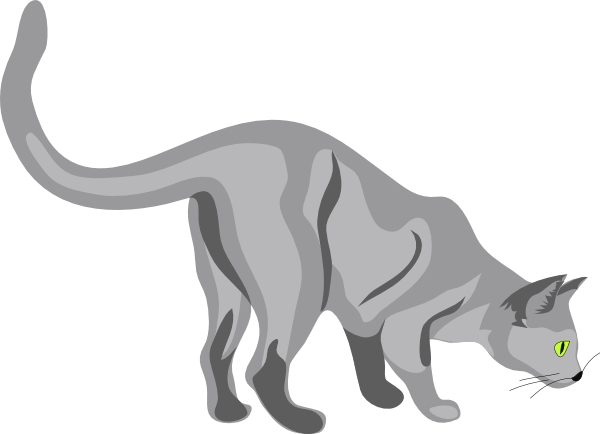 Cat Clip Art - Cat Clip Art (600x434)
