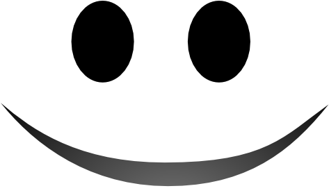 Line Clipart Smile - Clip Art (600x340)