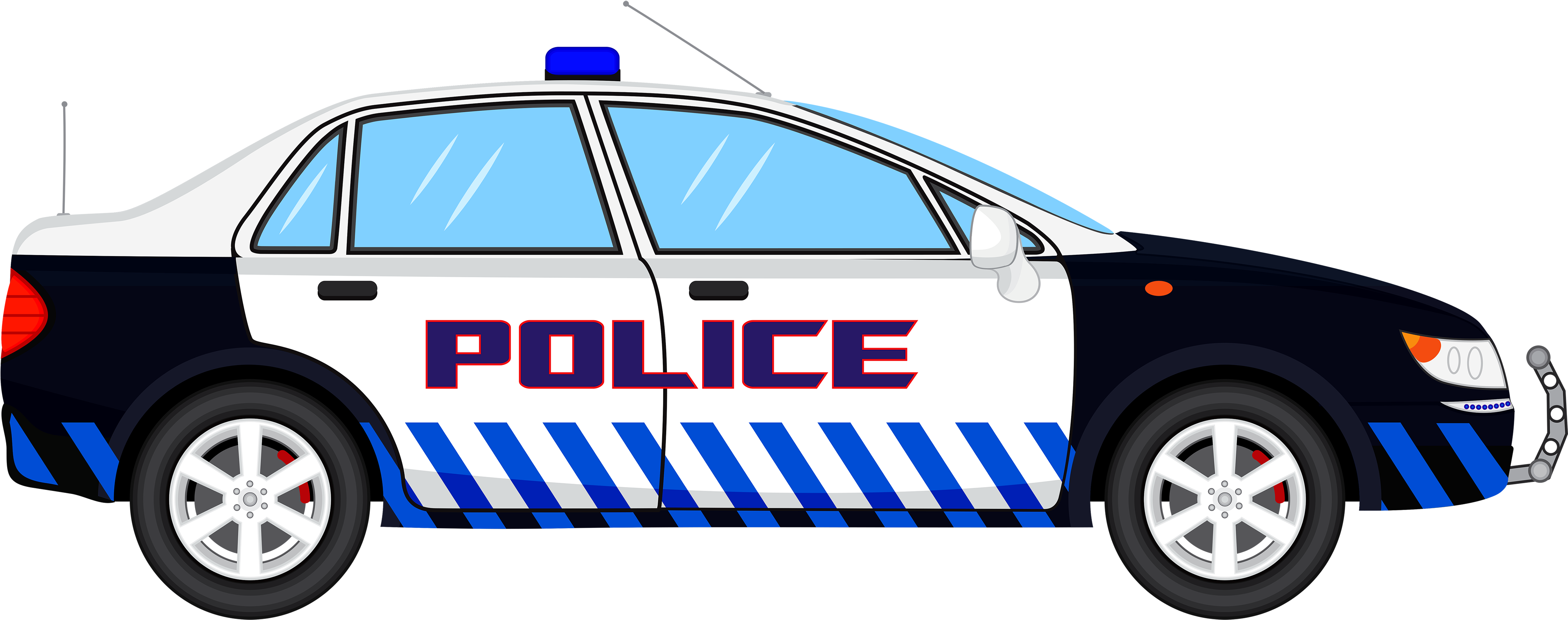 Police Car Transparent Clip Art Image Clipartix Clipart - Transparent Background Car Clipart (4500x1817)