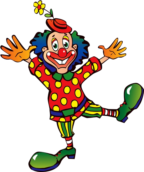 Cartoon Clown Clipart - Cartoon Clowns (600x600)