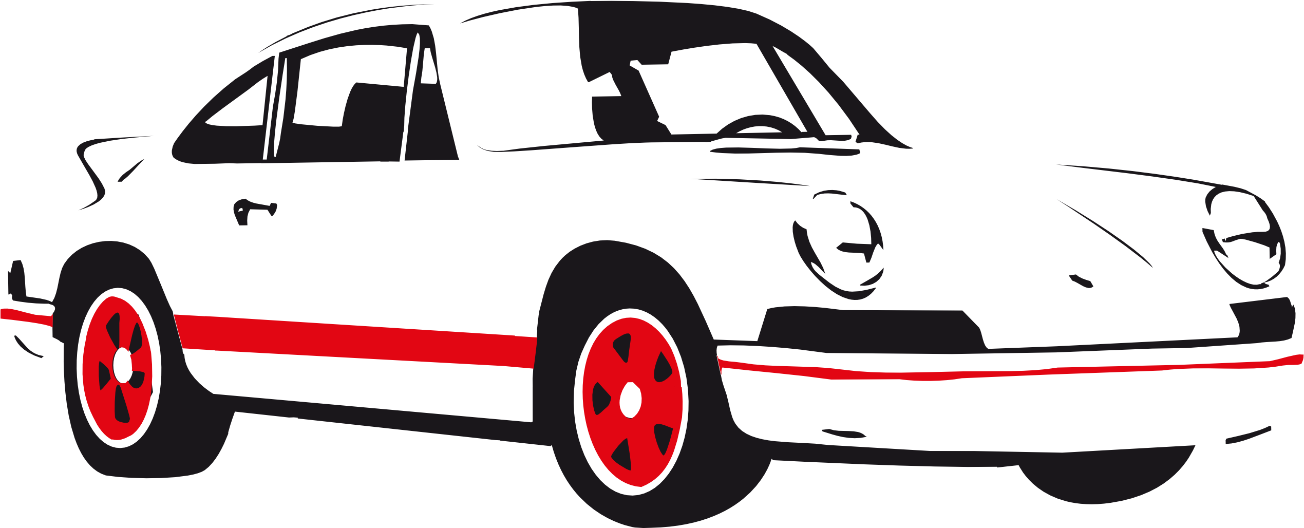 Car Vector Graphics Free Download Clip Art On Clipart - Car Vector Png (2555x1035)