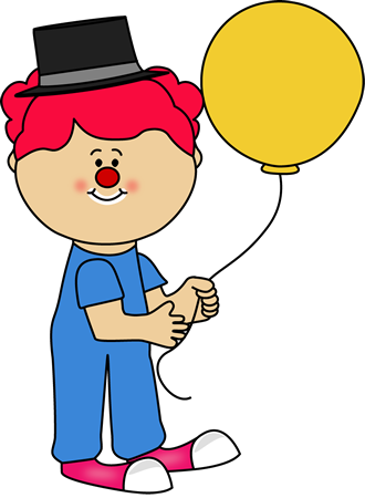 Girl Circus Clown Clip Art - Clown (330x450)