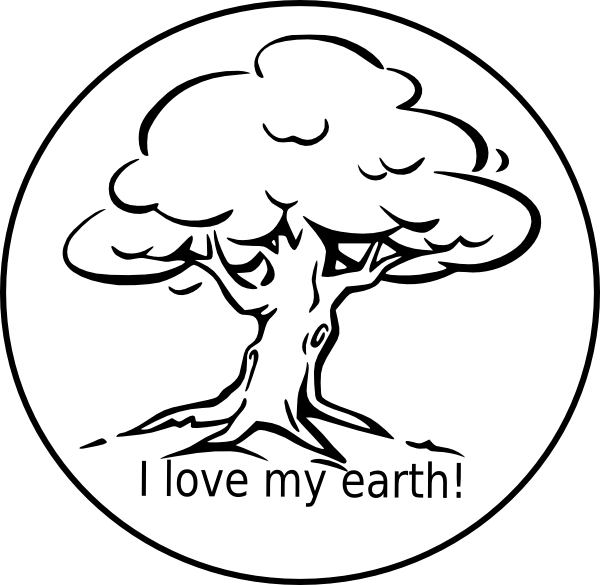 My Tree Clip Art - Outline Of A Tree (600x585)