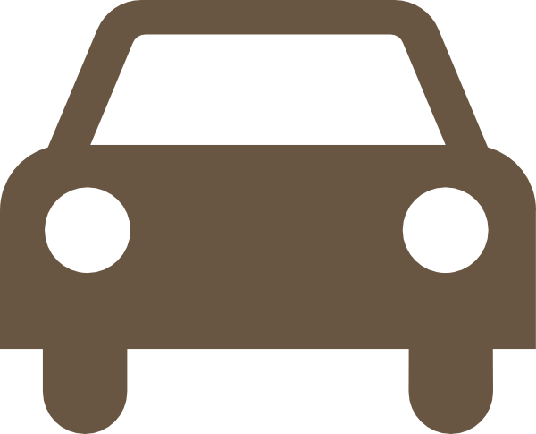Brown Car Clip Art At Clker Com Vector Online Royalty - Car Safety Clipart (890x720)