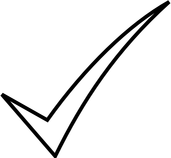 Free Clip Art Check Mark Clipart 2 Clipartcow - Check Clipart Black And White (600x556)
