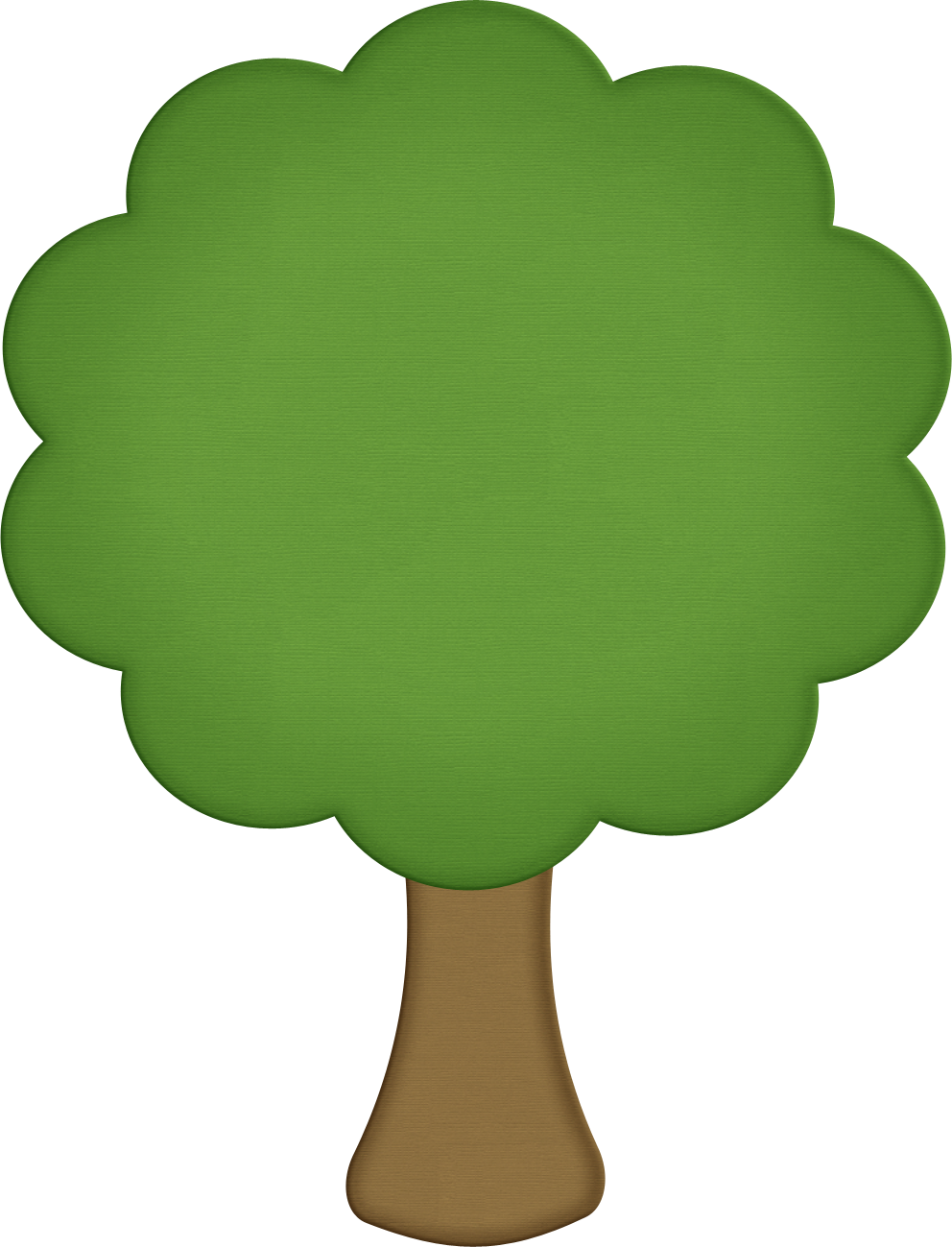 Tree Clipart, Tree Patterns, Tree Drawings, Paper Piecing, - Árvore Chapeuzinho Vermelho Png (992x1299)