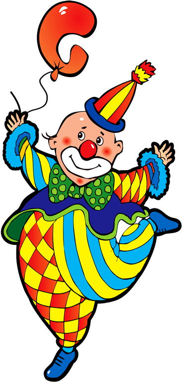 Circo & Palhaço E Parque - Funny Clowns (415x800)