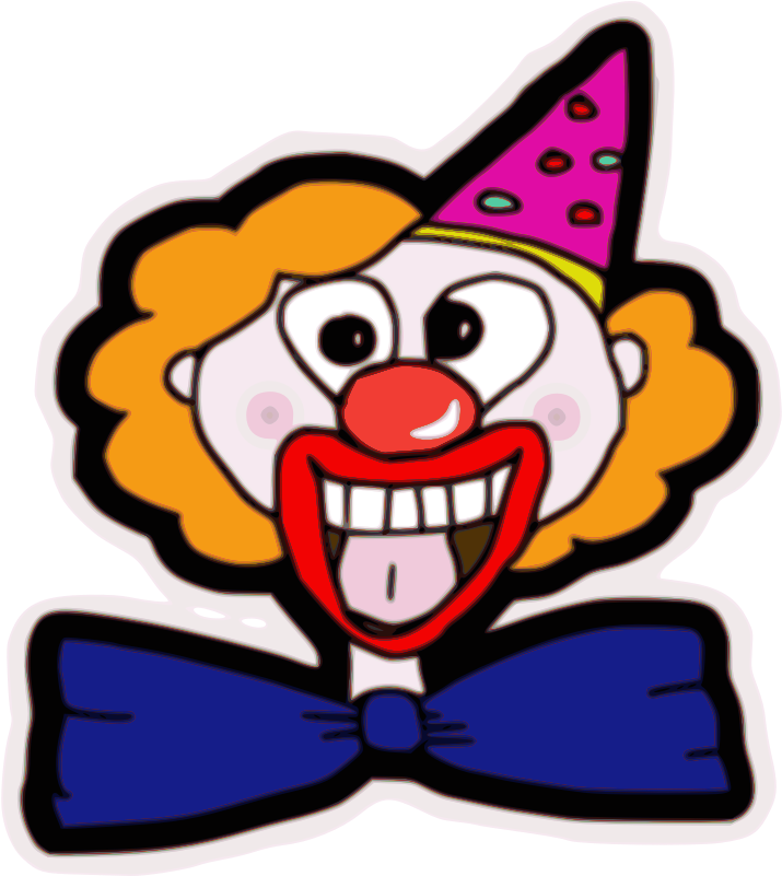 Clipart - Clown Face - Clown Faces (800x800)