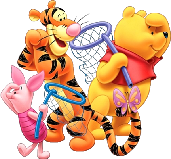 Winnie The Pooh And Friends Clipart - Winnie Pooh And Friends (600x600)