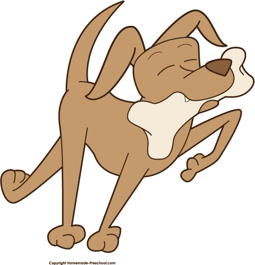 Click To Save Image - Happy Dog Clip Art (512x533)