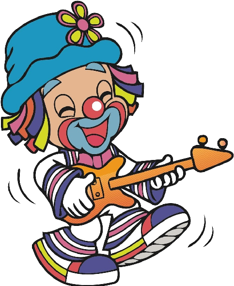 Funny Baby Clown Images Are Free To Copy For Your Personal - Patati Patata Clip Art (600x600)