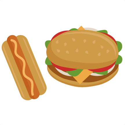 Hot Dog Clipart Image Delicious Hot With Mustard 5 - Hamburger Hot Dog Clipart (432x432)