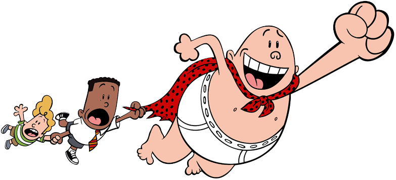 The First Epic Movie Clip Art - Captain Underpants Clip Art (783x357)