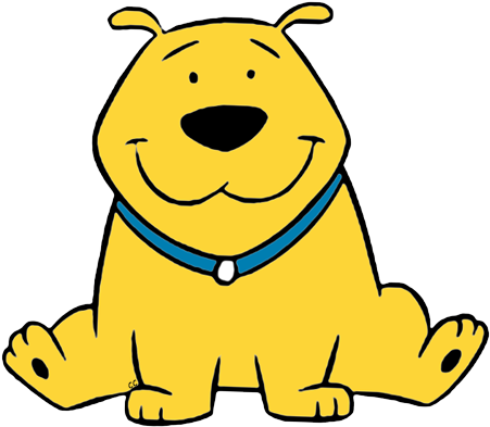 Yellow Dog Clipart 2018 Free Download Clip Art - Clifford The Big Red Dog (456x403)