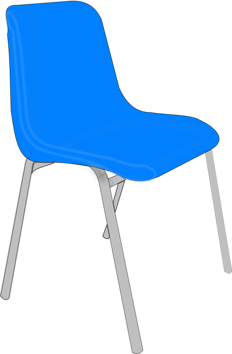 School Chair Clip Art (473x720)