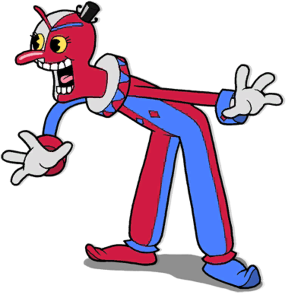 Clown - Cuphead Beppi The Clown (640x640)