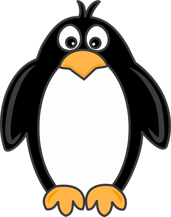 Clip Art - Penguin Clipart (591x748)