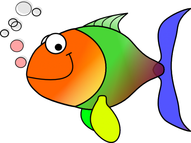 Comic Fish Clip Art At - Fish Clipart (640x480)