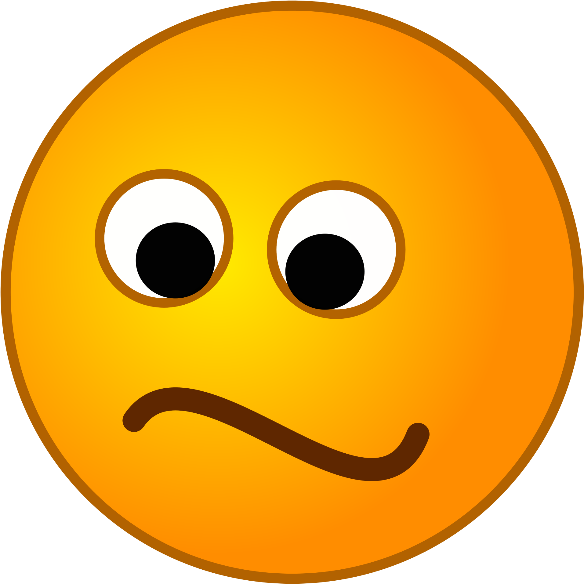 Smiley Face Sad Face Free Download Clip Art Free Clip - Sad And Angry Face (2000x2000)