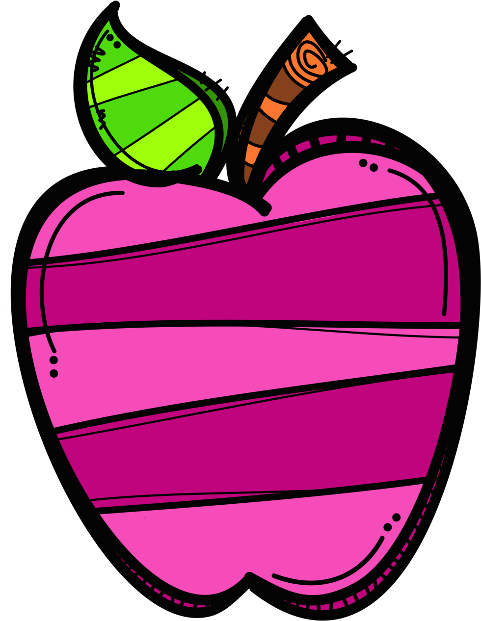 Que Te Como*✿* - Melonheadz Apple (1078x1445)