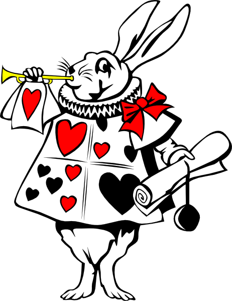 Alice In Wonderland Png (462x599)