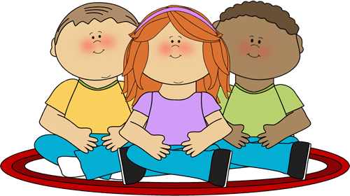 Student Listening Clipart - Criss Cross Applesauce Clip Art (500x280)