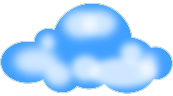 Cloud Clipart - Cloud Clip Art (600x333)