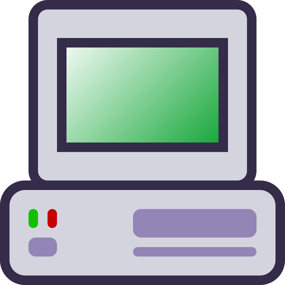 Computer Clipart Transparent - Host Icon (958x958)