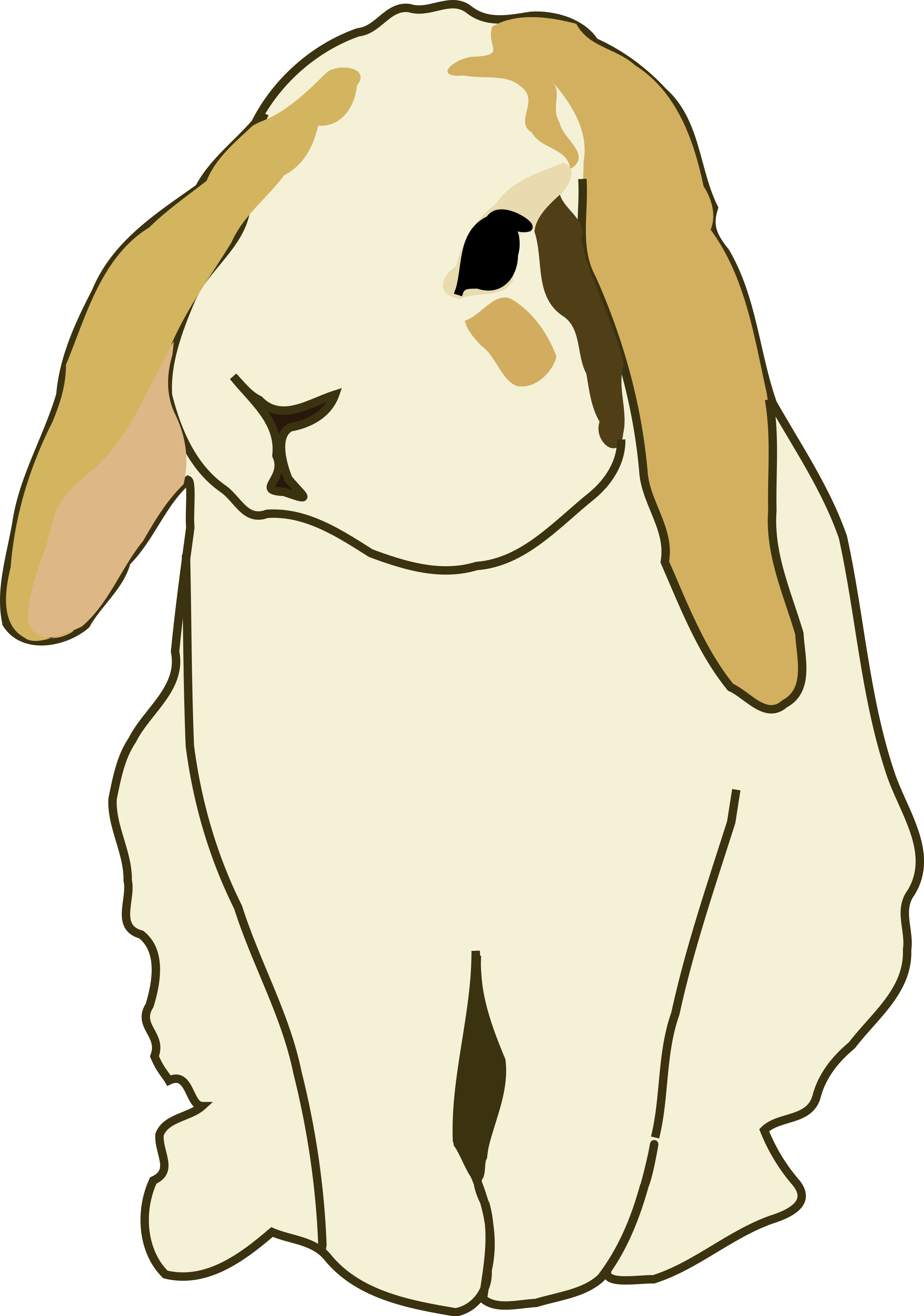 A Poem For Tuesday - Lop Rabbit Wall Calendar (2808x4000)