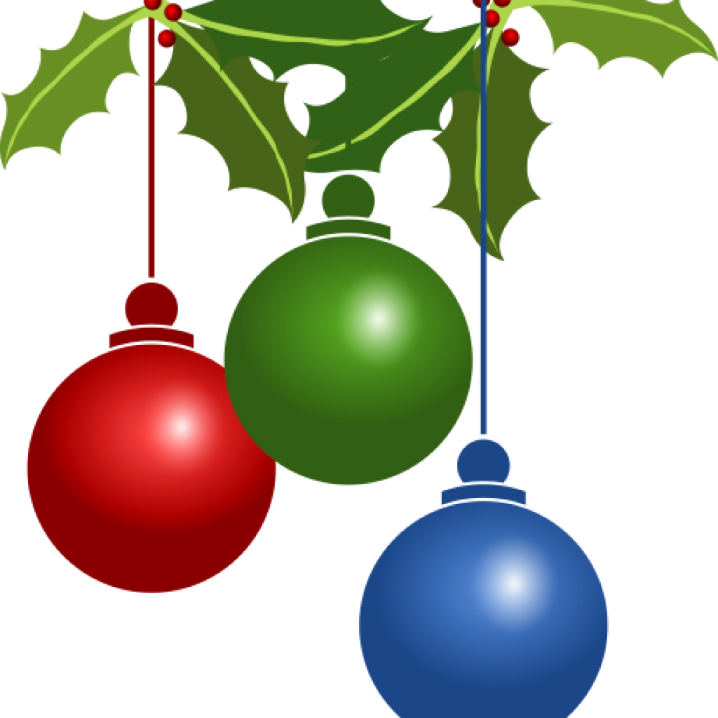 Holly Clip Art Free Free Christmas Clip Art Holly Clipart - Christmas Decorations Clipart (1024x1024)