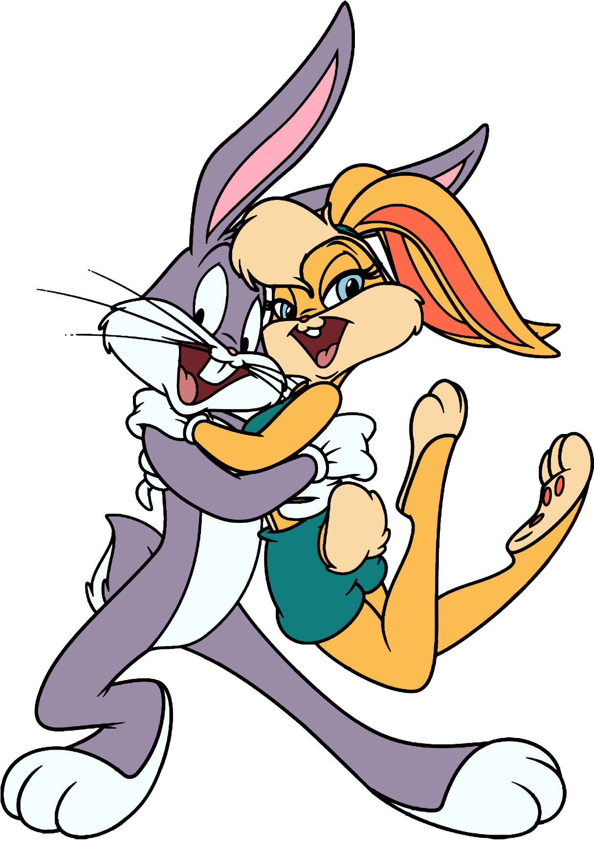 Bugs Bunny And Lola Bunny Post Vgbaq 8byvr 512 Copy - Bugs Bunny And Lola Bunny (1334x1796)