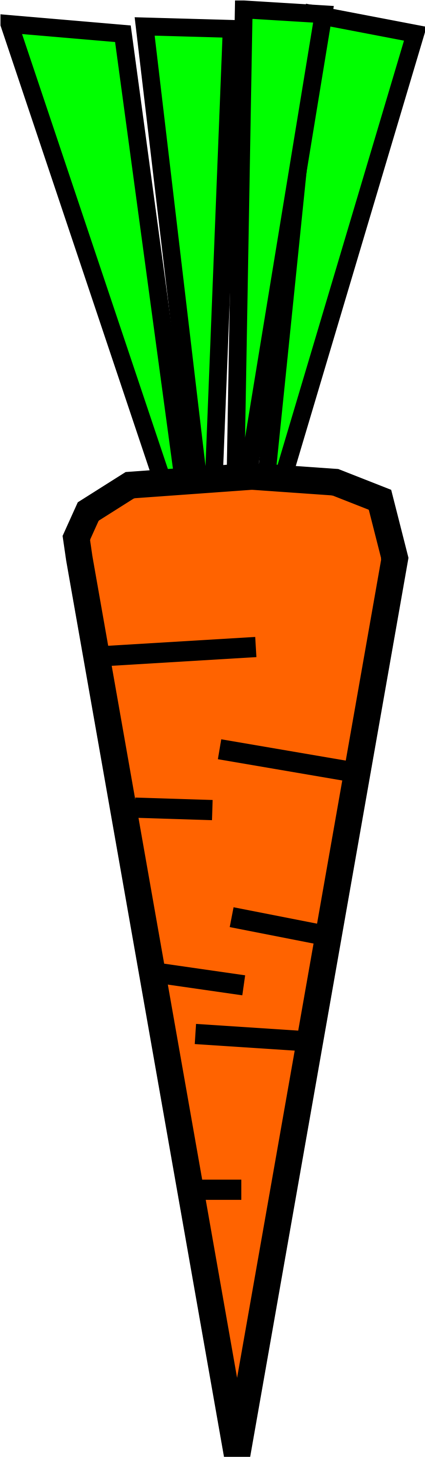 Carrot - Carrot With No Background (869x3000)