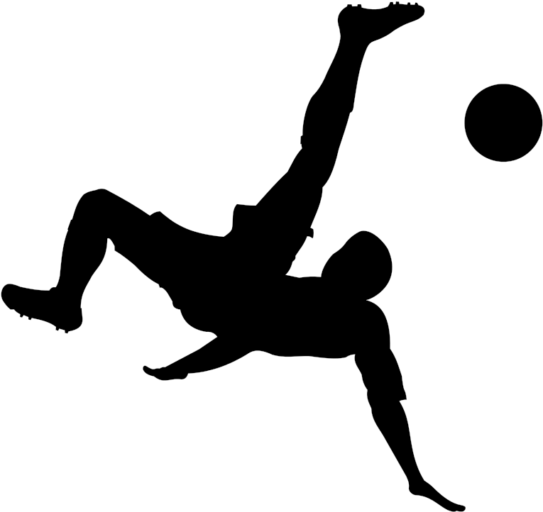 Bicycle Kick Silhouette (800x800)