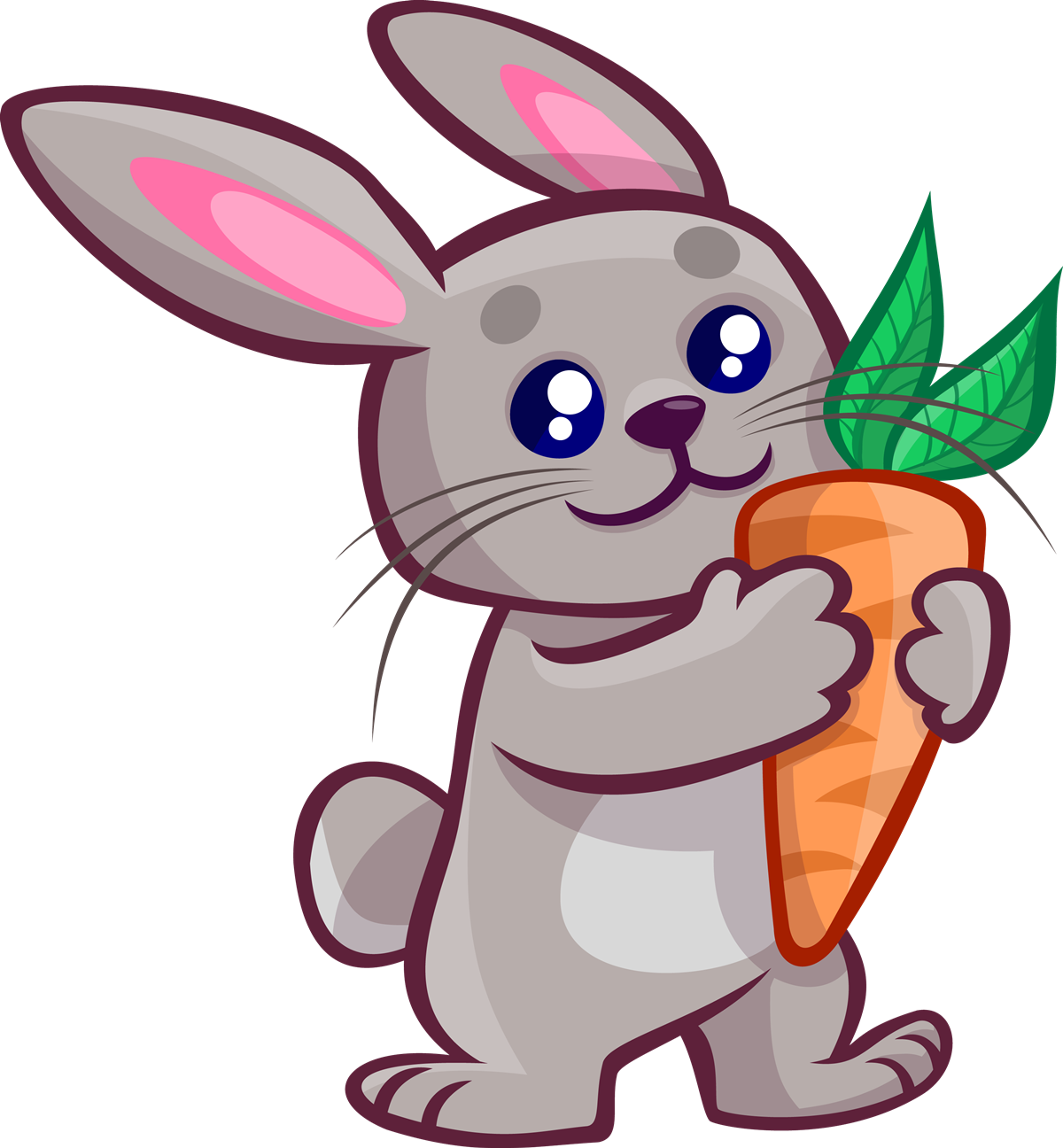 Rabbit Clipart - Rabbit Clipart (1200x1296)